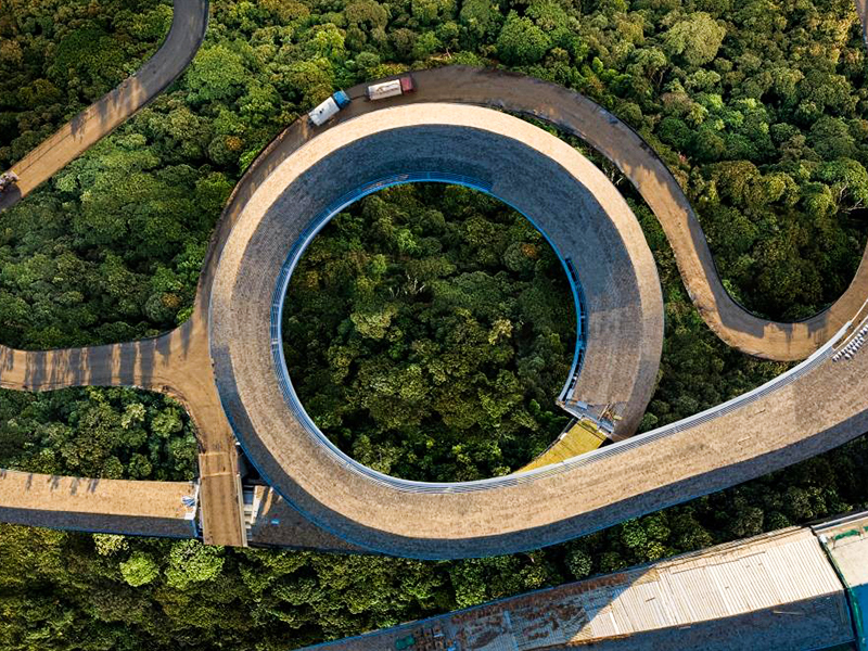 北京冬奥会雪橇中心遮阳棚及附属工程